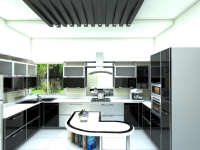 black-and-white-kitchen